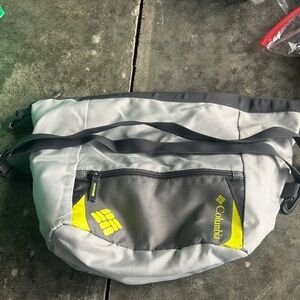 Columbia Gray and Neon Yellow Lunch Bag/Cooler